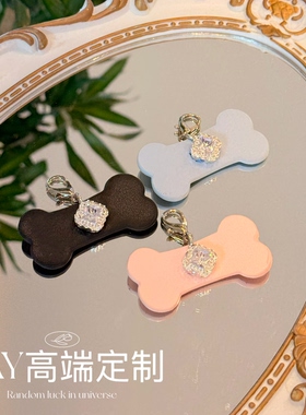 【BAY高端定制】钻石骨头项圈女choker颈带锁骨链y2k辣妹choker