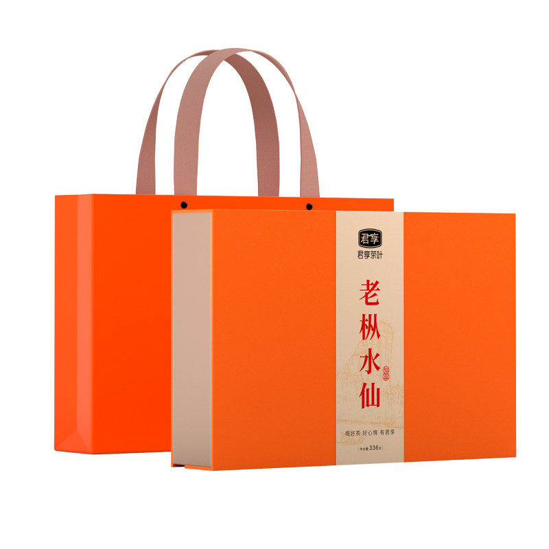 老枞水仙礼盒42包 武夷大红袍茶叶乌龙茶肉桂岩茶春节送茶礼,淘宝优惠券,粉丝福利购,淘宝优惠卷