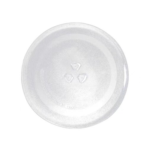 美的微波炉玻璃转盘耐热托盘圆形加热盘微波炉托盘24.5/27/31.5CM - 图3