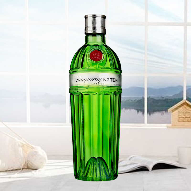 添加利10号金酒 Tanqueray杜松子酒琴酒洋酒金汤力鸡尾酒调酒基酒 - 图1