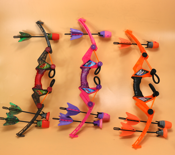 ZING儿童机械弓箭弹弓吸盘射击玩具套装软弹玩具户外弓箭玩具-图1