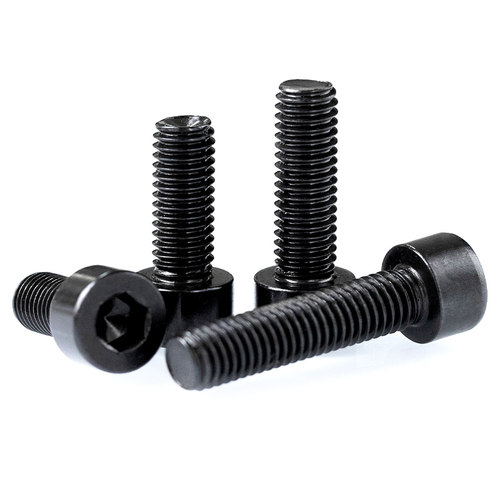 QD黑色304不锈钢光滑内六角螺丝圆柱头杯头螺栓M1.6M2M3M4M5M6M8 - 图0