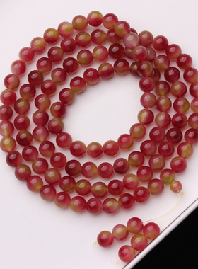 西瓜玉髓108颗多圈手链念珠