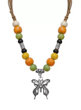 【通体钛钢】保色朋克嘻哈风项链网红气质简约前扣式爱心锁骨链批