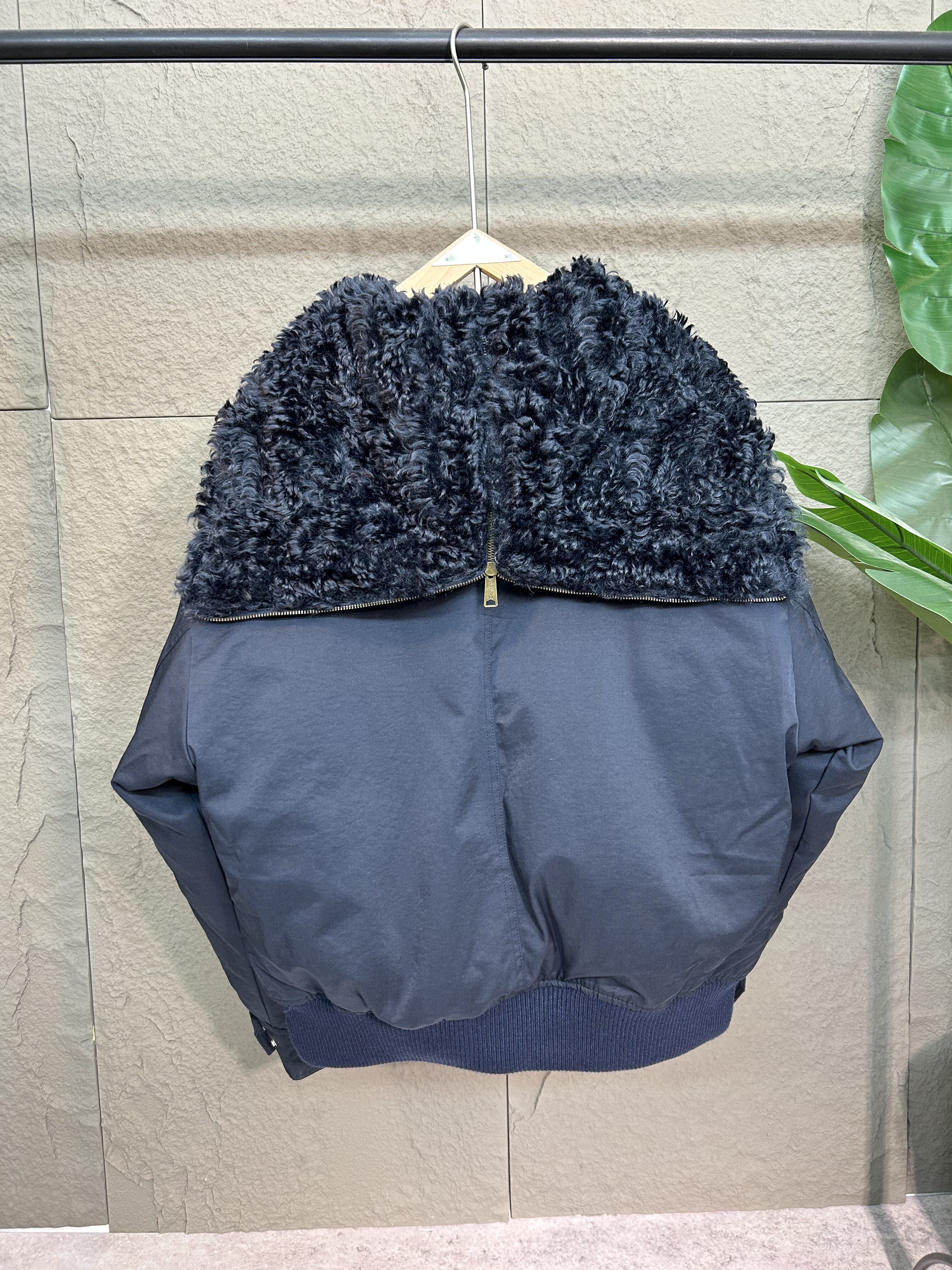 潮牌棉服加厚冬季座山雕帽子毛领设计感保暖外套宽松阔版男女情侣 - 图3