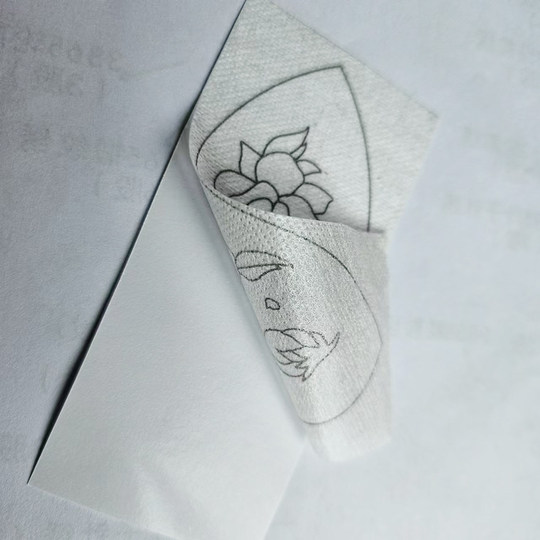 毛衣刺绣贴纸手工diy布贴T恤毛衣上衣牛仔玫瑰水溶无纺布背胶自粘