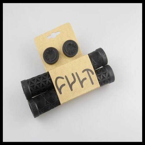 新款CULT BMX 把套 AK Grips160mm 自带把塞 无耳把套 台湾制造 - 图1