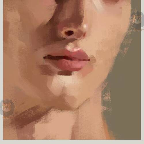 18款Procreate油画厚涂实感混色笔刷PS油画笔刷OIL画笔库PS跨平台 - 图1