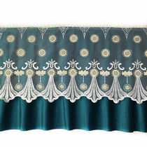 width 40 cm double layer with pleated lining brie lace lace sofa down hem velvety cloth skirt accessories curtain head