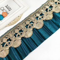 19 cm with suede cloth pleating sofa cushion water soluble lace cushion skirt hem Curtain Lace accessories edge bedside bedside bedside