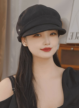 一帽多戴鸭舌帽女秋冬防风保暖帽