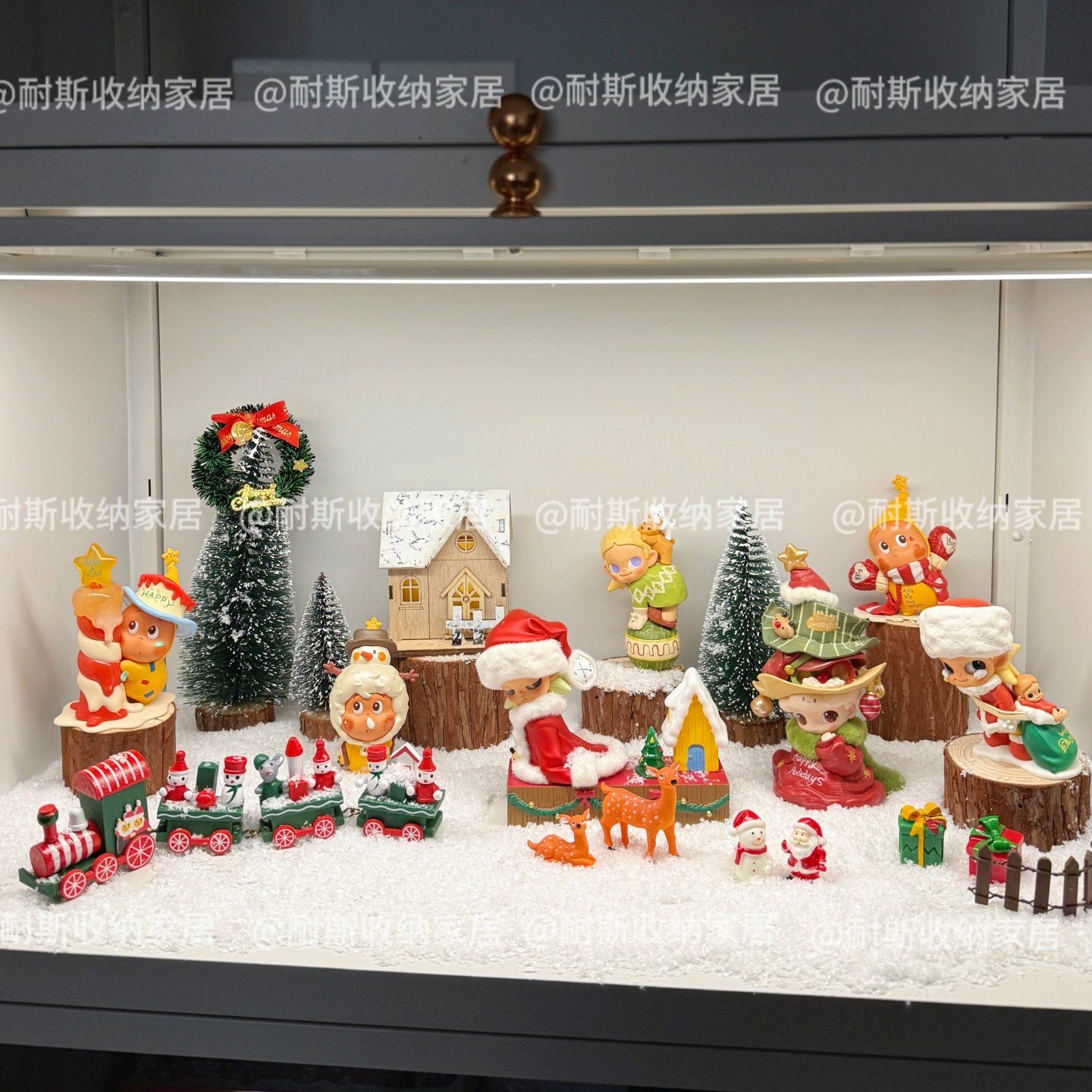 盲盒造景diy材料包春夏秋冬泡玛特手办布景玄关展示柜微景观配件,淘宝优惠券,粉丝福利购,淘宝优惠卷