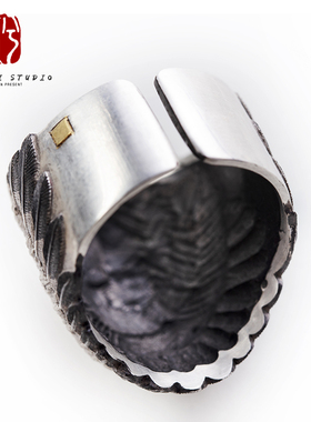 食肉者伏尔甘酋长戒指Vulcan手工