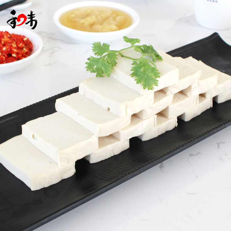 典发千页豆腐400g*30整箱装 素食千页豆腐火锅速冻丸子煎煮炒炸-特色谷特产网