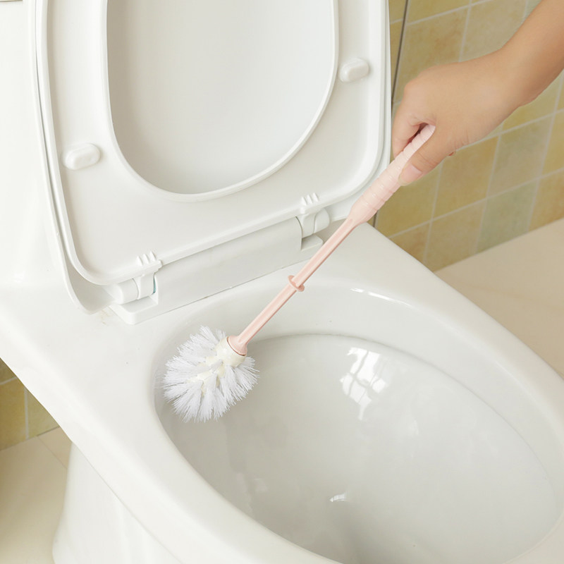 Toilet brush set creative soft-bristled toilet home batch no dead ends small brush holder Japanese bathroom wipe