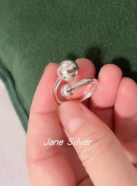 戒指s925纯银韩版女生