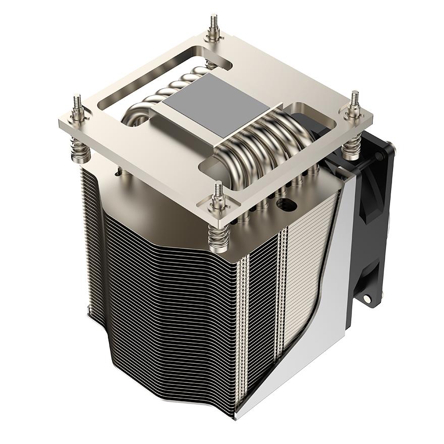 金钱豹LGA1700 1851 12 13 14代Ultra9 CPU风扇  热管4U散热器 - 图0