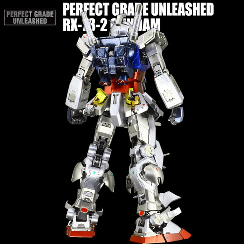 万代PG千手RX78元祖高达金属色着色PGU 1/60 2.0新版拼装敢达模型 - 图2