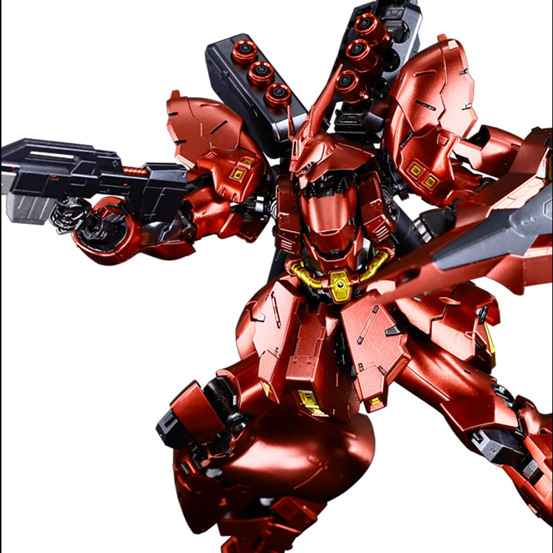 千手万代RG金属红沙扎比 沙煞比 1/144 Sazabi 高达模型男孩礼物 - 图3