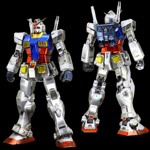 万代PG千手RX78元祖高达金属色着色PGU 1/60 2.0新版拼装敢达模型 - 图1