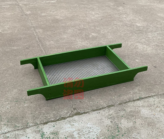 Coal sample sieve Coke sample sieve Coking sieve Square sieve Wooden frame coal sample sieve Square hole round hole hand-lifted sieve