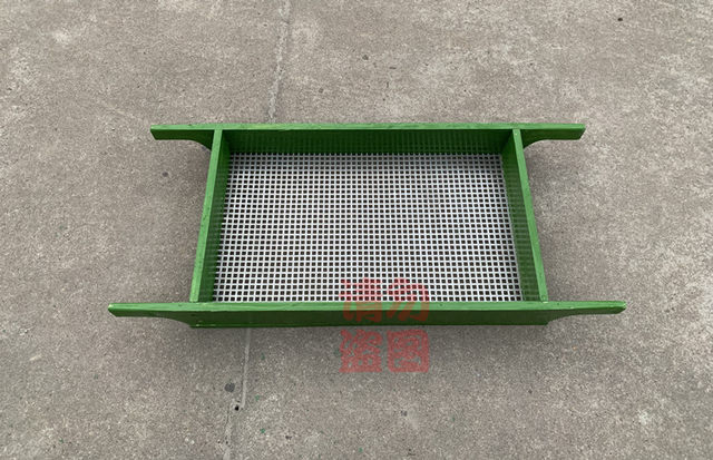 Coal sample sieve Coke sample sieve Coking sieve Square sieve Wooden frame coal sample sieve Square hole round hole hand-lifted sieve
