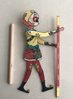 木质皮影戏传统工艺品