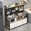 Kitchen shelf stainless steel console perforated plate