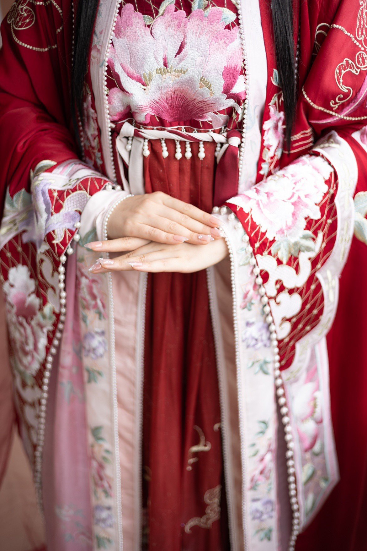 【出租】 清欢纪汉服女原创凤求凰重工刺绣感婚服全套诃子裙齐胸,淘宝优惠券,粉丝福利购,淘宝优惠卷