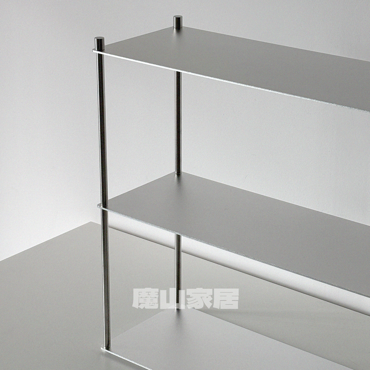 魔山极简主义桌面收纳不锈钢包豪斯多层咖啡杯化妆品香水收纳架子,淘宝优惠券,粉丝福利购,淘宝优惠卷