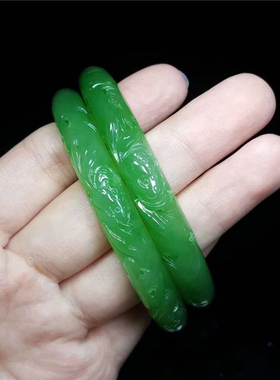 手镯雕花修复遮瑕裂纹玉石玉镯