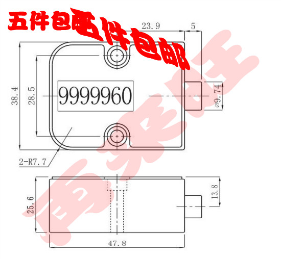 MOLD-COUNTER模具计数器机械计数器自动冲床耐高温120度