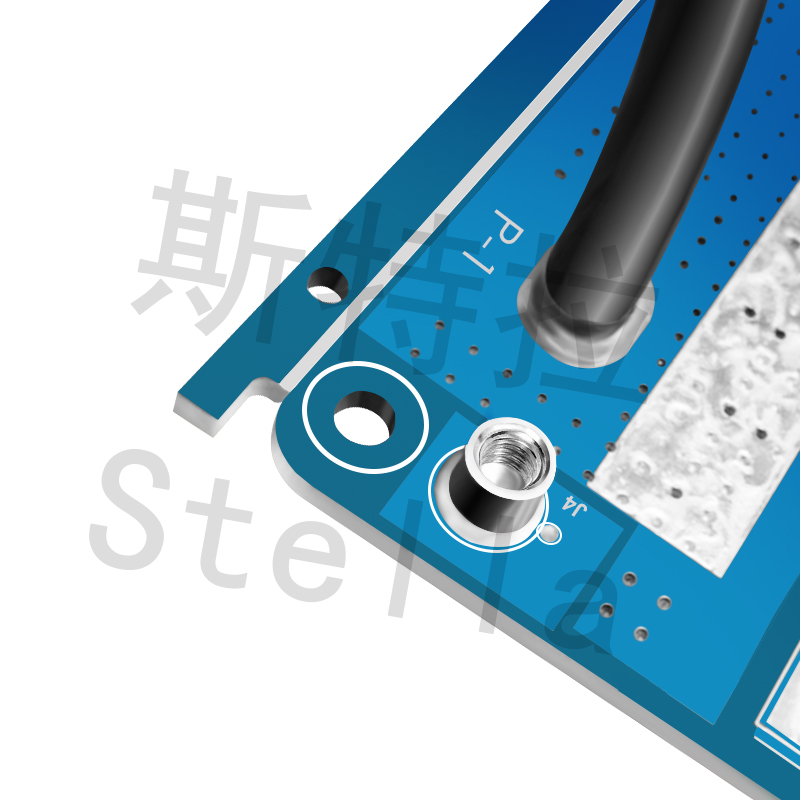 SMTSO-M2.5贴片螺母PCB主板焊锡表贴螺母柱电路板smt焊接线柱铜柱