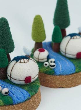 蒙古包毡艺小屋塔林艾力