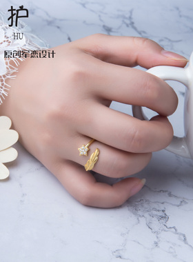 军恋纯银戒指兵哥哥送军嫂礼物