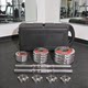 Electroplated pure steel dumbbell with adjustable weight 10-30kg