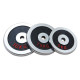 Men's electroplated barbell plates with large holes and small holes
