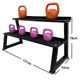 Hengda double layer kettlebell rack storage rack storage rack