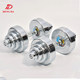 50kg arm training kilogram pure steel electroplated dumbbell
