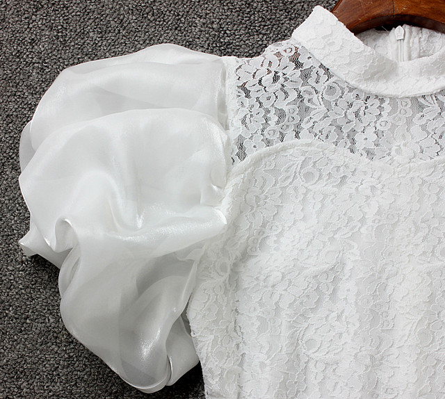 ເສື້ອຢືດ crocheted temperament ເປັນຮູຂຸມຂົນ