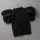 ເສື້ອຢືດ crocheted temperament ເປັນຮູຂຸມຂົນ