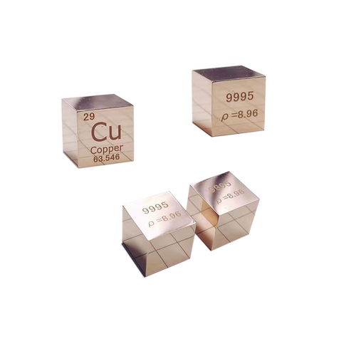 教育科研金相分析用元素周期表型金属铜立方 10mm一英寸等-图3