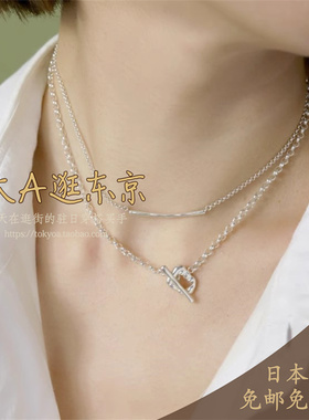 大A逛东京TEN日本代购 OT扣微笑多带Y字项链ten-ne-0057/neg-0057