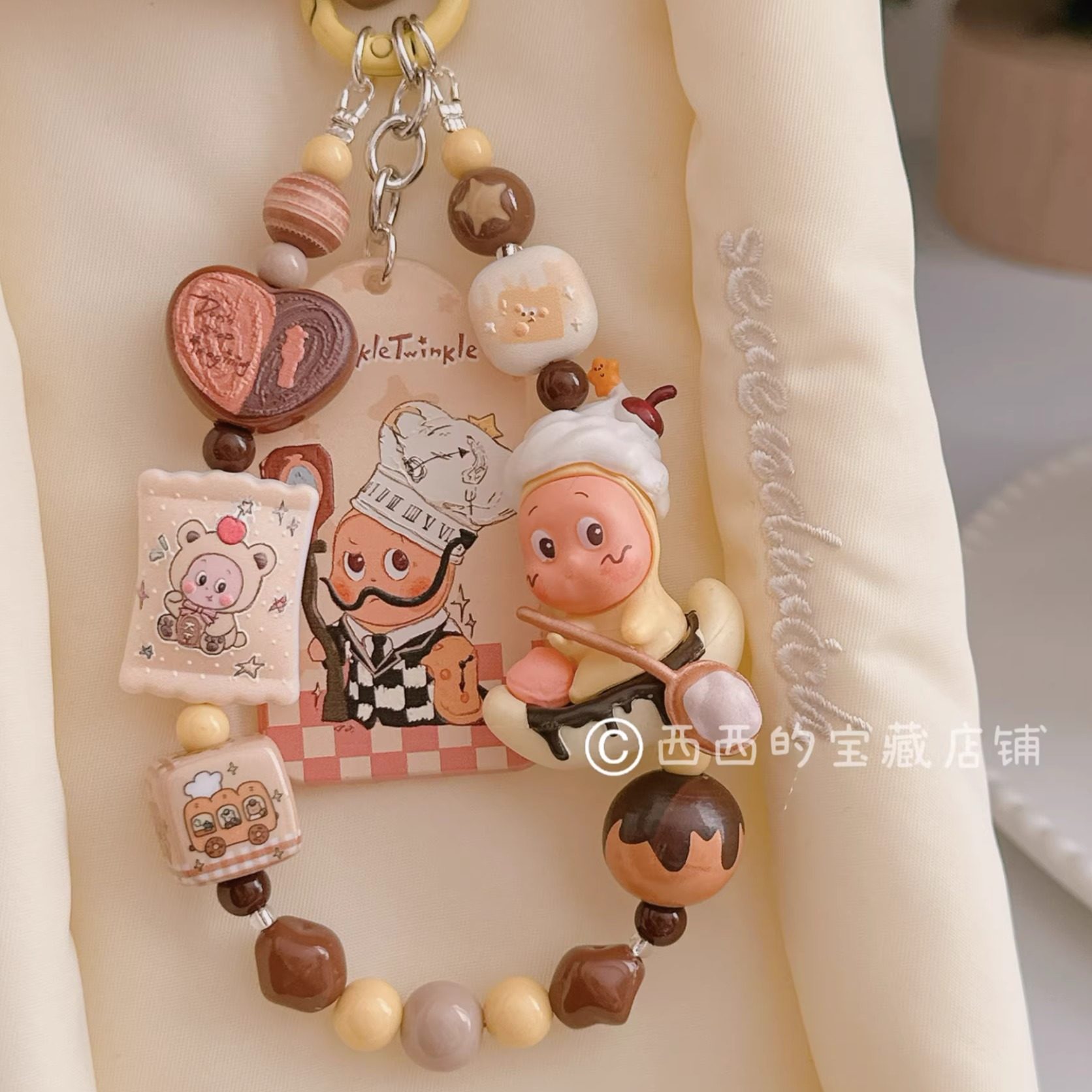 星星人改娃钥匙扣现货送闺蜜女朋友原创手作手机链手机挂件萌粒,淘宝优惠券,粉丝福利购,淘宝优惠卷