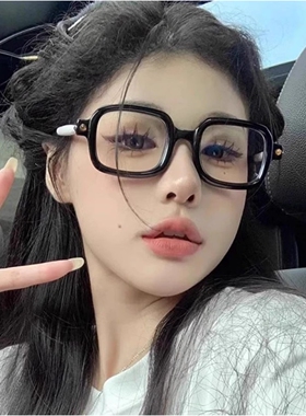 保罗雷朋官网跨境中老年老花镜防蓝光复古眼镜架欧美潮流大方框个