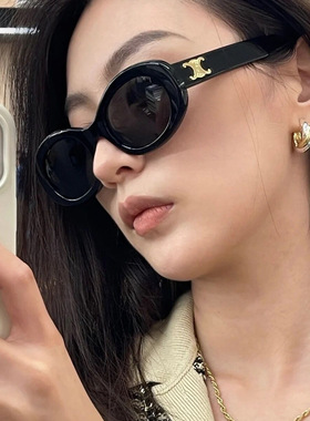 保罗雷朋官网小红书ins街拍凯旋门椭圆形中性复古时髦大框墨镜太