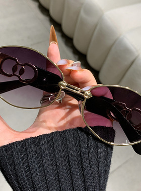 保罗雷朋官网赛博朋克风墨镜男个性多边形镂空粗腿太阳镜跨境欧美