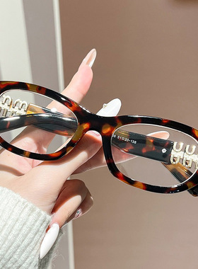 保罗雷朋官网2025新款缪家书呆子眼镜复古光学镜架玳瑁色平光镜防