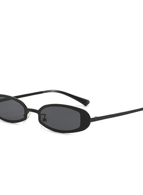 保罗雷朋官网2025新款金属椭圆小框猫眼太阳镜超轻便携欧美跨境个