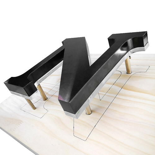 1623高档背发光字安装支脚支腿亚克力预埋螺母迷你字螺杆丝杆高脚 - 图3